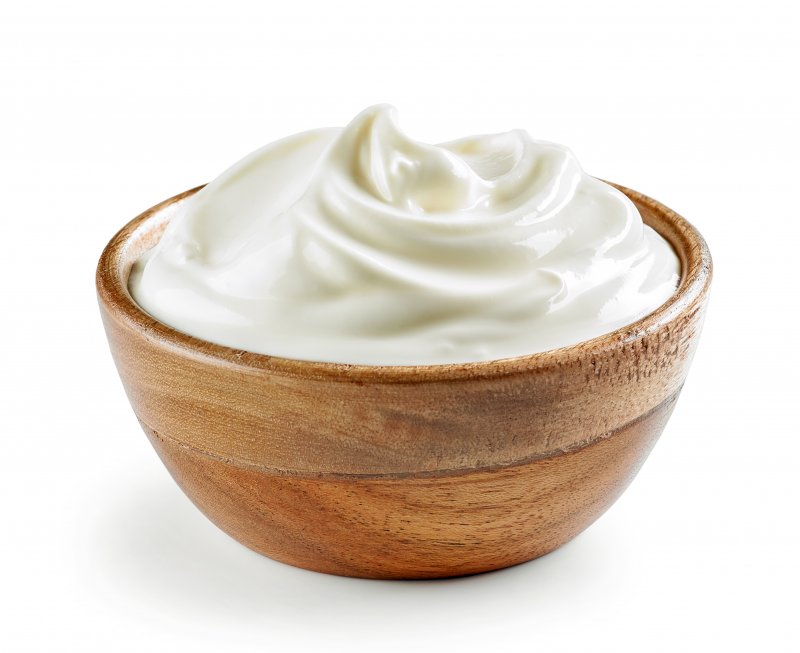 Bowl of yogurt